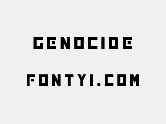 GENOCIDE