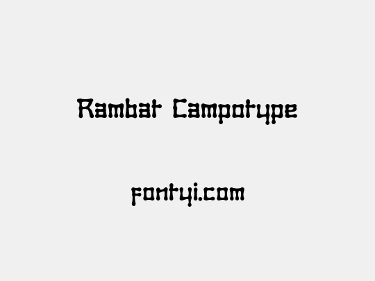 Rambat Campotype