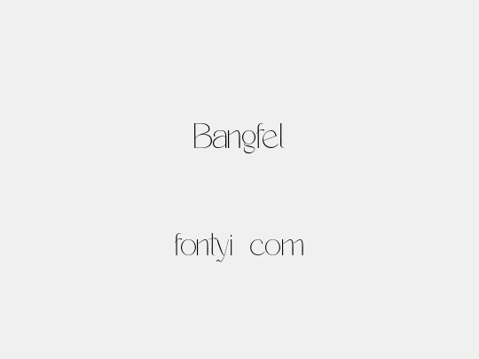 Bangfel