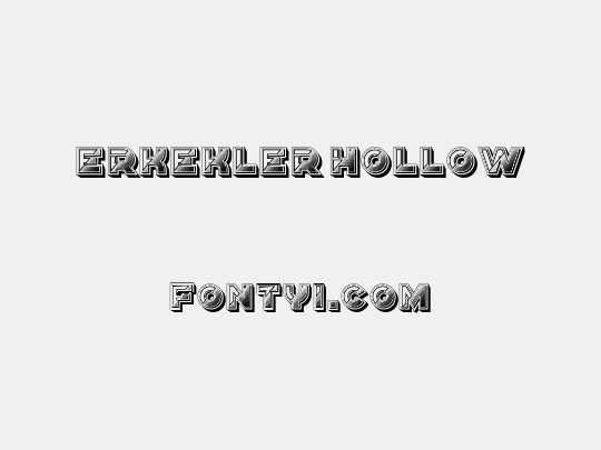 Erkekler Hollow