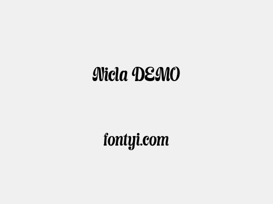 Nicla DEMO