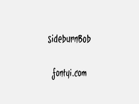 sideburnBob