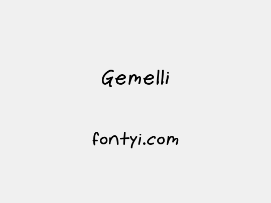 Gemelli
