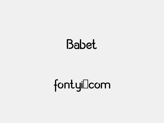Babet