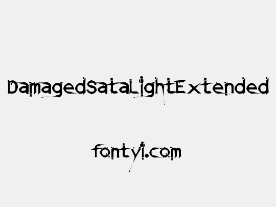 DamagedSataLightExtended