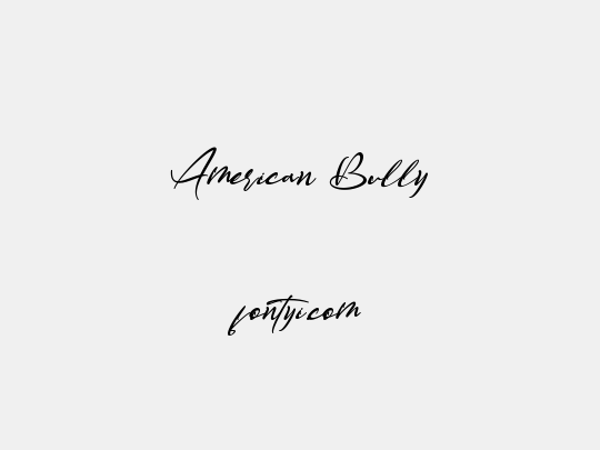 American Bully