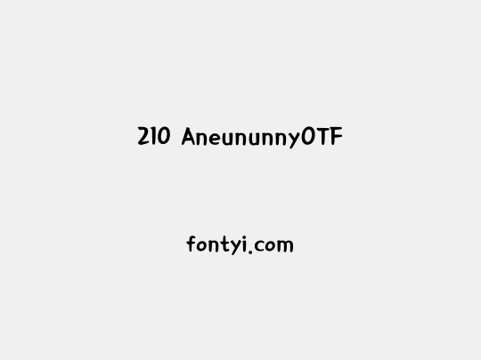 210 AneununnyOTF