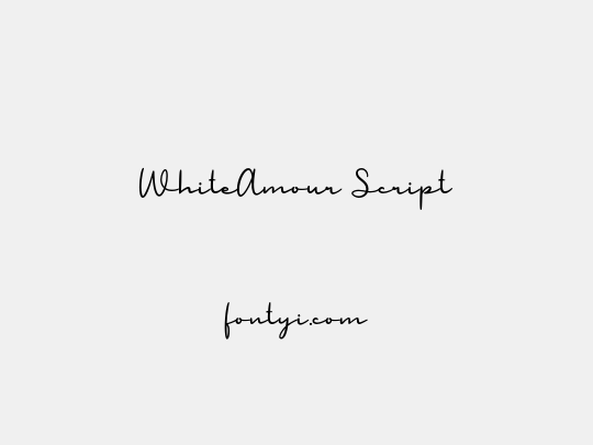 WhiteAmour Script