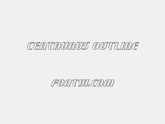 Centaurus Outline