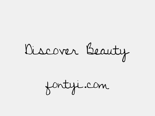 Discover Beauty