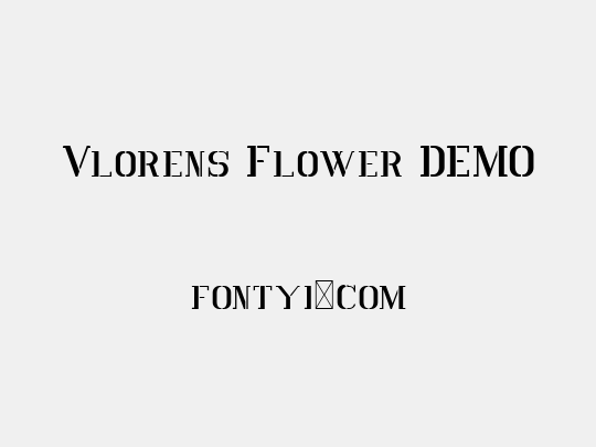 Vlorens Flower DEMO