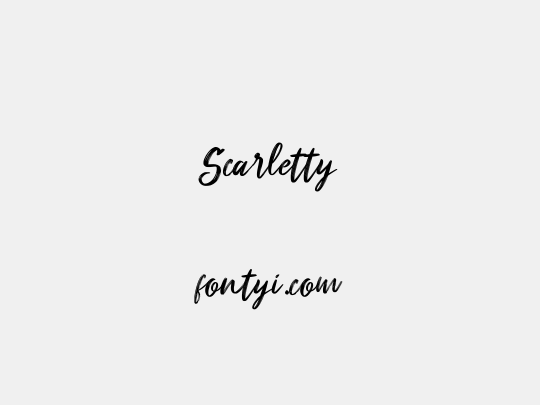 Scarletty