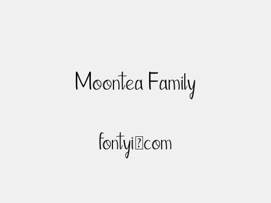 Moontea Family