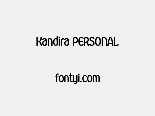 Kandira PERSONAL