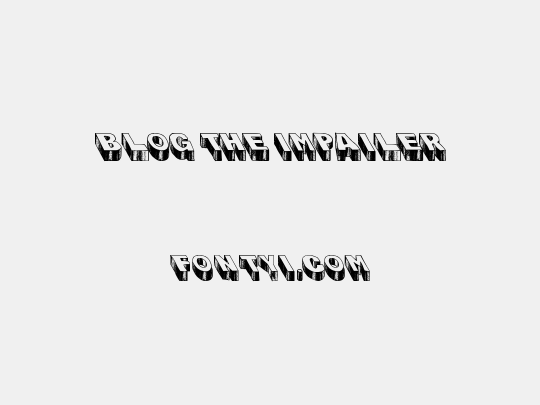 Blog the Impailer