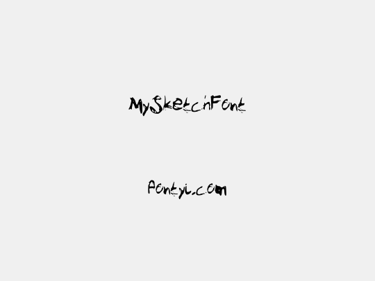 MySketchFont