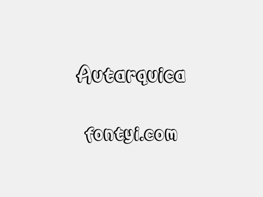 Autarquica