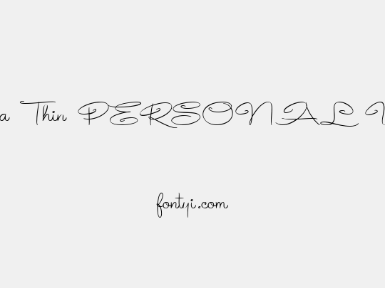 Avelana Thin PERSONAL USE