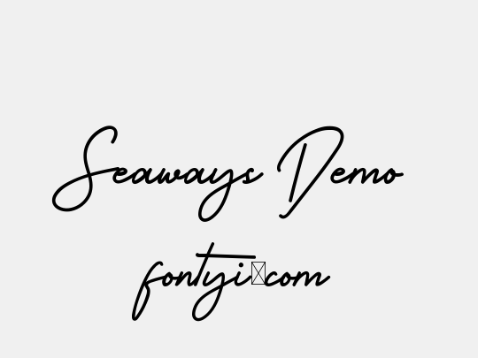 Seaways Demo