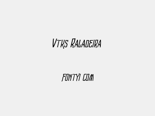 Vtks Raladeira 2