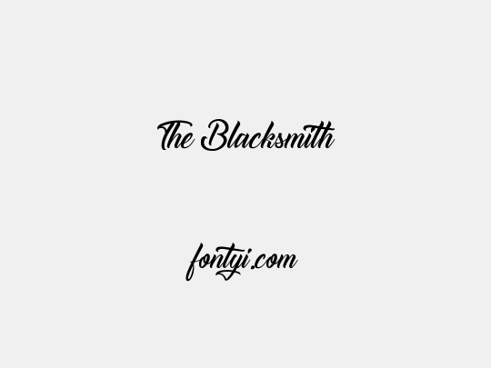 The Blacksmith