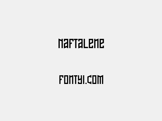 Naftalene