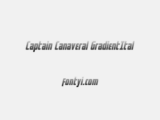 Captain Canaveral GradientItal