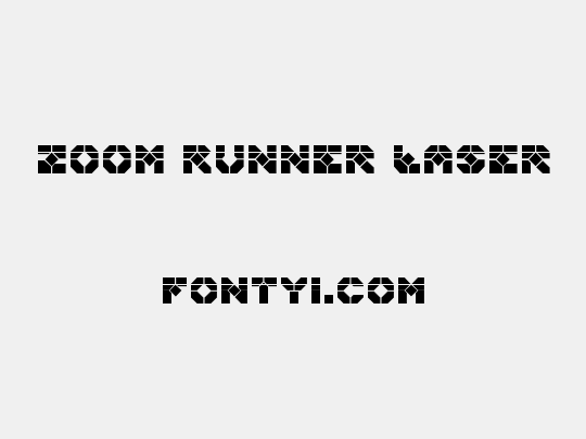 Zoom Runner Laser