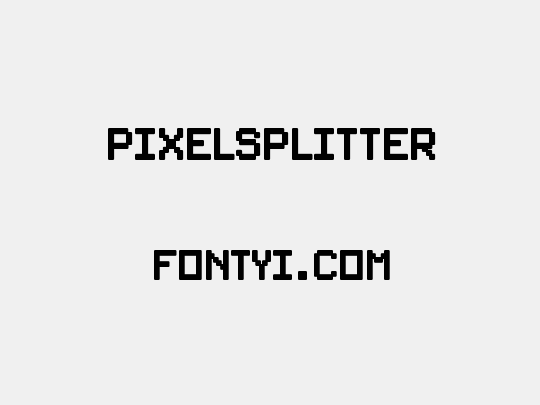PixelSplitter