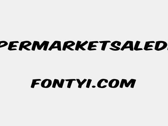 VTCSuperMarketSaleDisplay