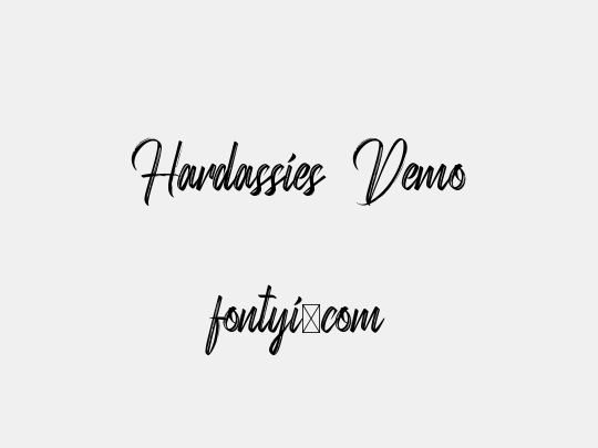 Hardassies Demo