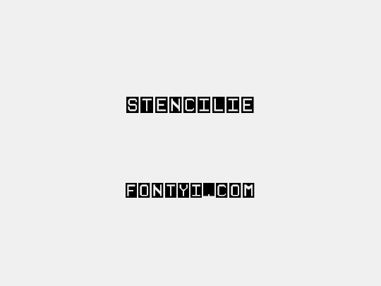 Stencilie