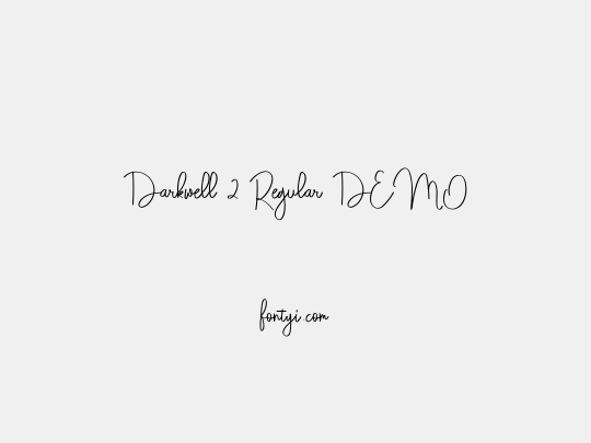 Darkwell 2 Regular DEMO