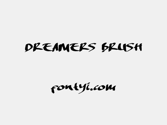 DREAMERS BRUSH