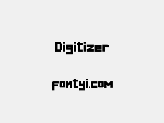 Digitizer