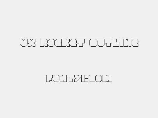 VX Rocket Outline