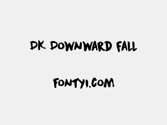 DK Downward Fall
