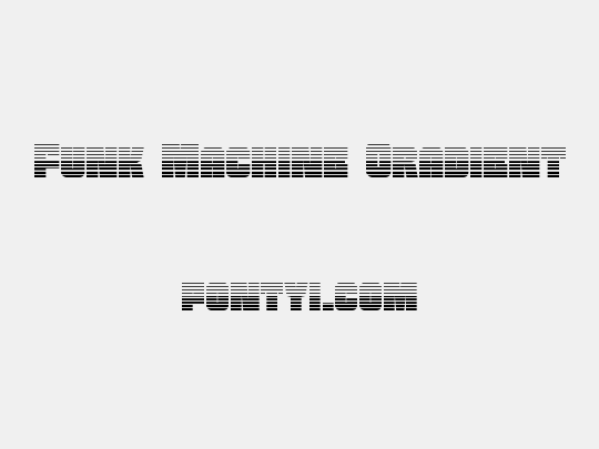 Funk Machine Gradient