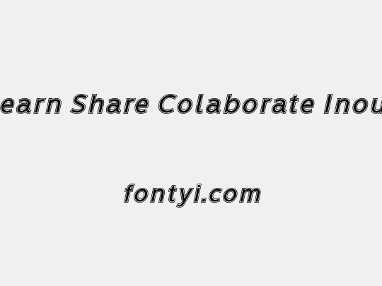 Learn Share Colaborate Inout