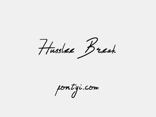 Husslee Break
