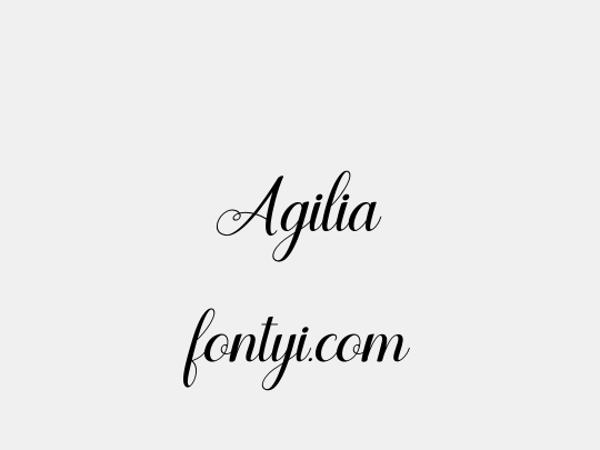 Agilia