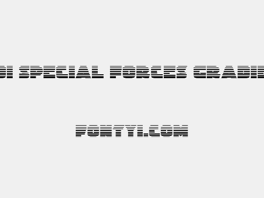 Jedi Special Forces Gradient