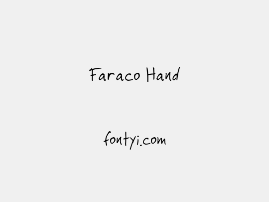 Faraco Hand
