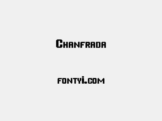 Chanfrada