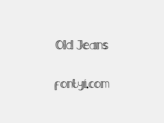 Old Jeans