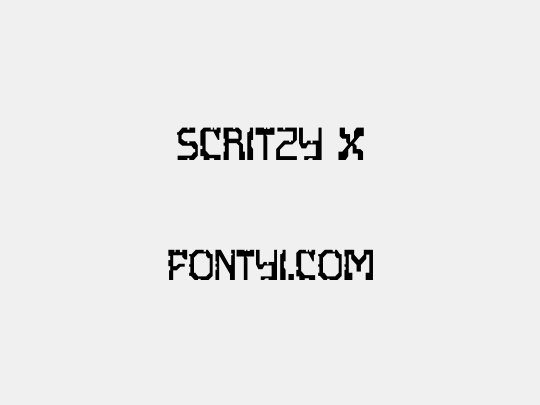 Scritzy X