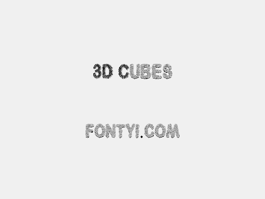 3D Cubes