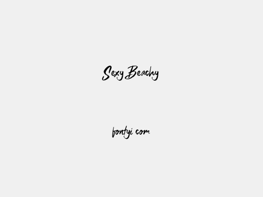 Sexy Beachy