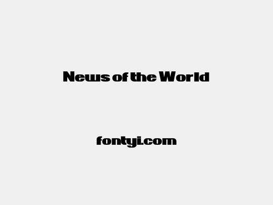 News of the World
