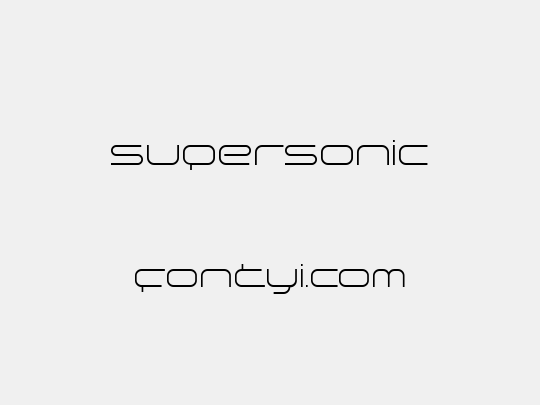 supersonic